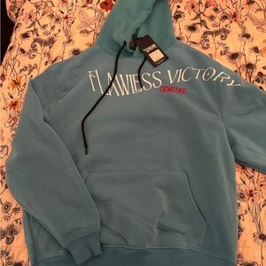 Flawless Victory Teal Hoodie